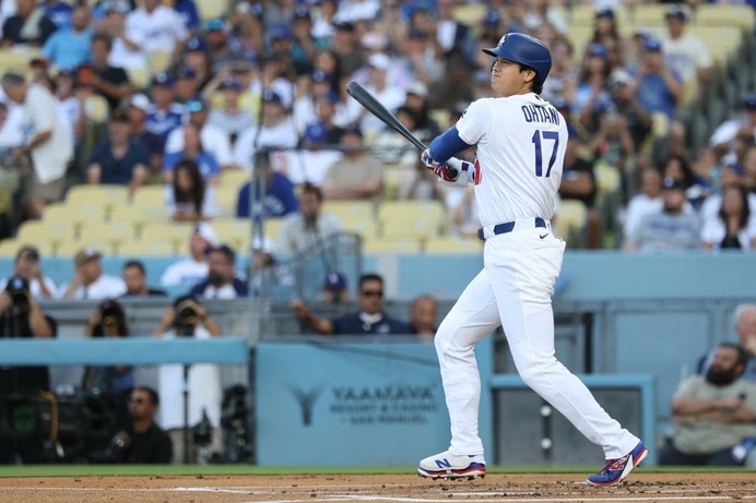 【MLB】大谷翔平、Aロッドやプホルス超えた「史上5位のスピード記録」　規格外の“低弾道アーチ”でメジャー通算300号達成