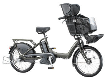 　ブリヂストンサイクルは、子供乗せ電動アシスト自転車「アンジェリーノ プティット イー」「ビッケ イー」の2機種に、スーツが似合うイクメンカラー採用の限定モデルを7月下旬より全国の販売店を通して順次発売する。