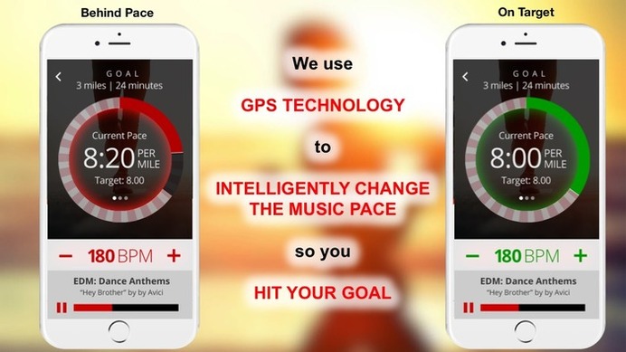 走る速度に合わせて音楽が変わるアプリ「Motion Traxx」　米国ニューヨーク
