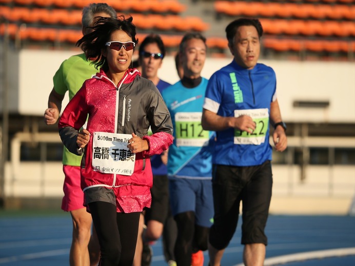 5000ｍタイムトライアル＆ランニングクリニック