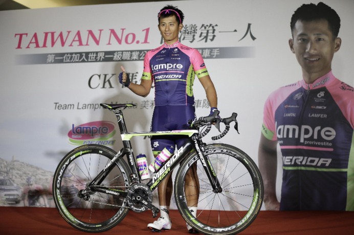 ランプレ・メリダ新加入のフェン・チュンカイが台湾ロード選手権で優勝