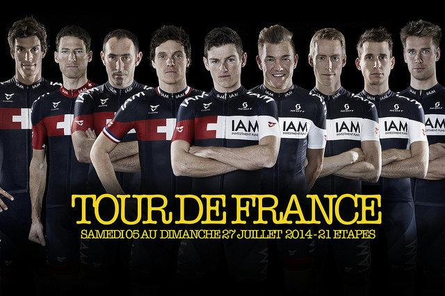 IAMサイクリングの2014年ツール・ド・フランス出場メンバー