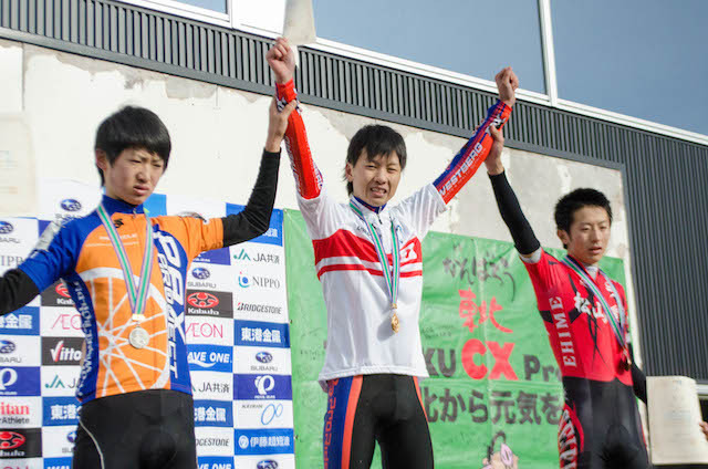 男子ジュニアは竹内が優勝（全日本シクロクロス14）