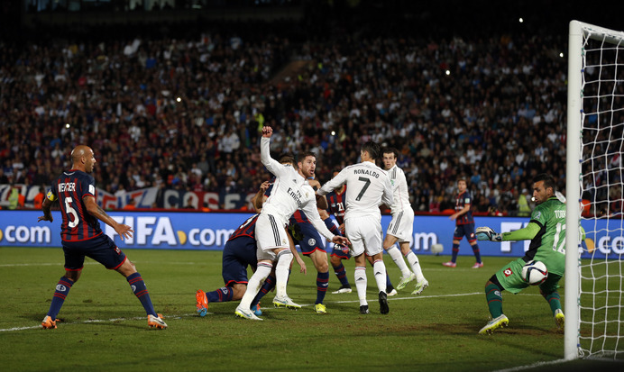 クラブワールドカップ14、レアル・マドリードvsサン・ロレンソ（2014年12月20日）（c）Getty Images