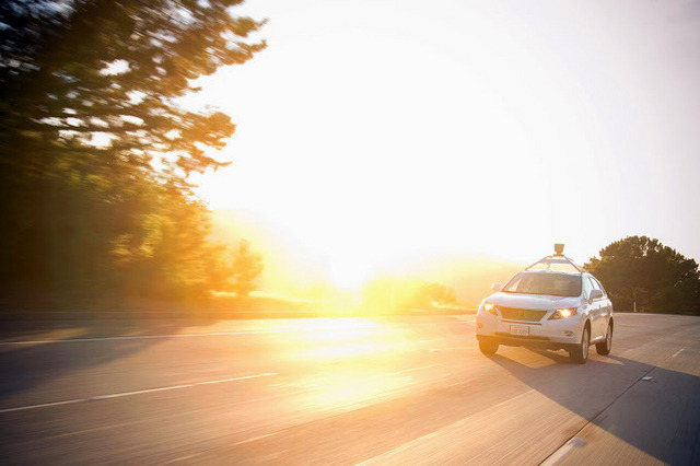 自動運転自動車のテストカー（2014年）