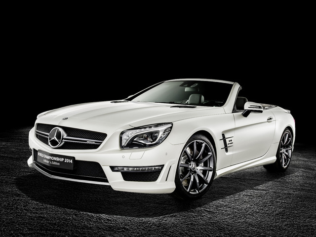 メルセデスベンツ SL63 AMG の ニコ・ロズベルグ 仕様「ワールド・チャンピオンシップ2014コレクターズエディション」