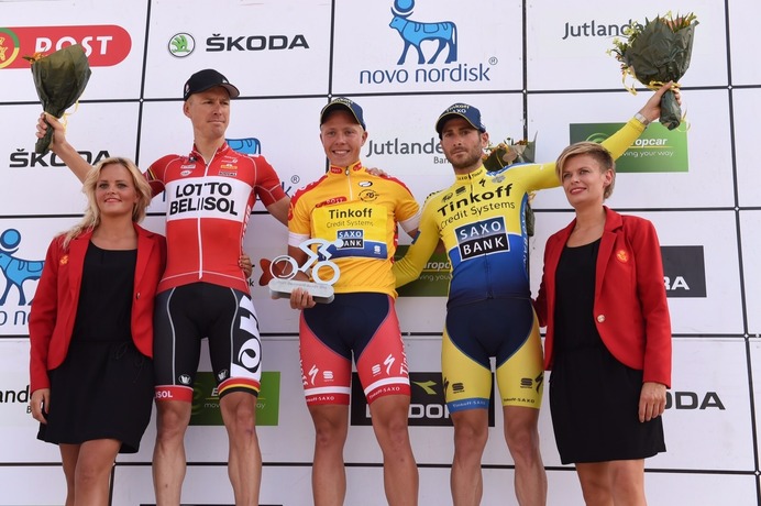2014年ツアー・オブ・デンマーク第6ステージ、ミカエル・バルグレン（ティンコフ・サクソ）が総合優勝