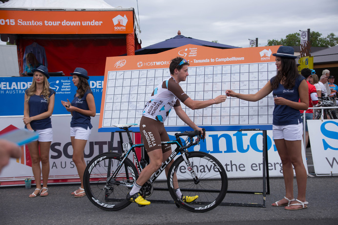 2015年ツアー・ダウンアンダー第1ステージ、ジャック・ボブリッジ（UniSAオーストラリア）が優勝