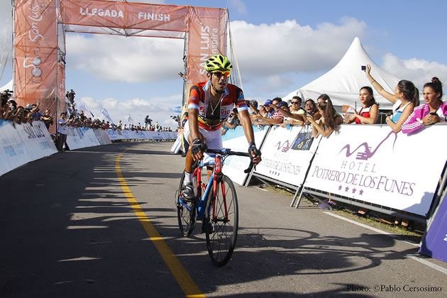 2015年ツール・ド・サンルイス第4ステージ、ダニエル・ディアス（ファンビック）が優勝