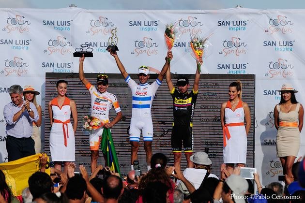 2015年ツール・ド・サンルイス第4ステージ、ダニエル・ディアス（ファンビック）が優勝
