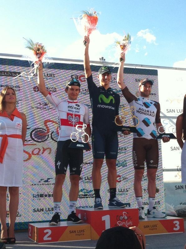 2015年ツール・ド・サンルイス第5ステージ、アドリアーノ・マローリ（モビスター）が優勝