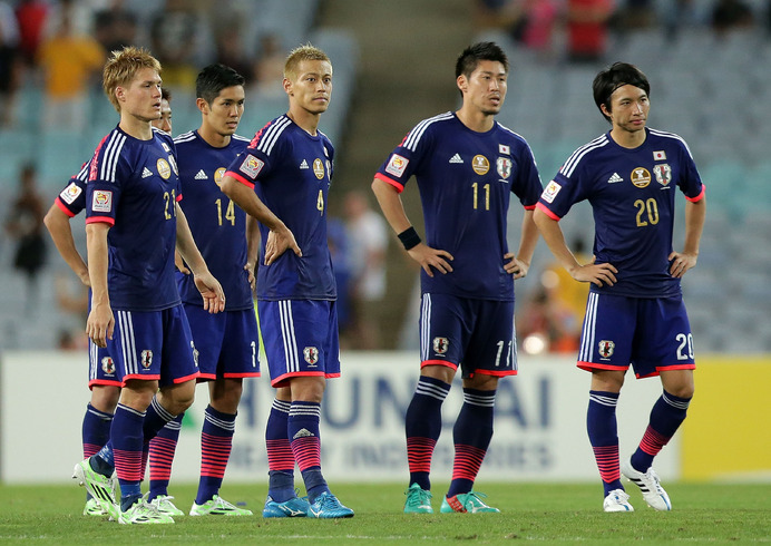 日本代表（2015年1月23日）（c）Getty Images