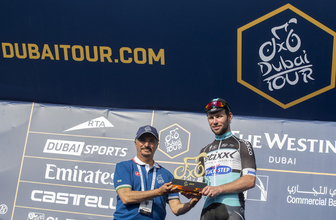 2015年ドバイ・ツアー第1ステージ、マーク・カベンディッシュ（エティックス・クイックステップ）が優勝