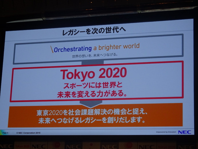 【東京オリンピック2020】空港で顔パスなど…NECが描く2020年のテクノロジー