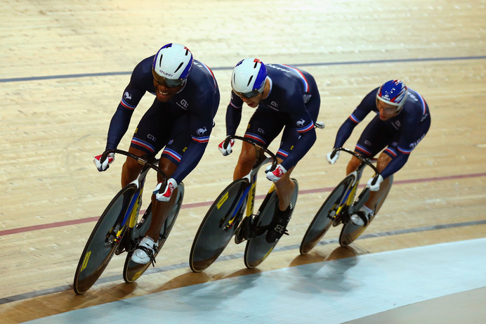 2015年UCIトラック世界選手権、男子チームスプリントはフランスが優勝