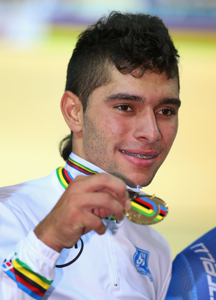 2015年UCIトラック世界選手権、男子オムニウムはフェルナンド・ガビリア（コロンビア）が優勝