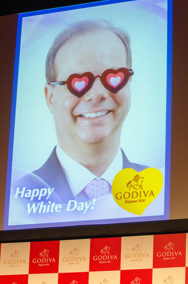 ゴディバジャパンがホワイトデーイベント「GODIVA White Day 2015 ～ホワイトデーのあふれる想いを’Love Song’に乗せて～」を開催