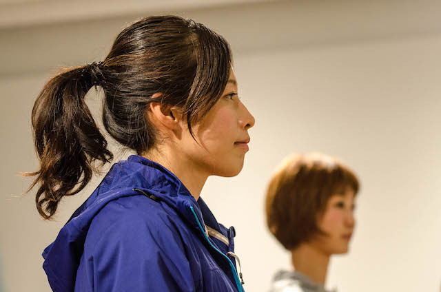 陸上・青木沙弥佳「NIKE WOMEN’S STUDIO」オープンイベント（2015年3月3日）