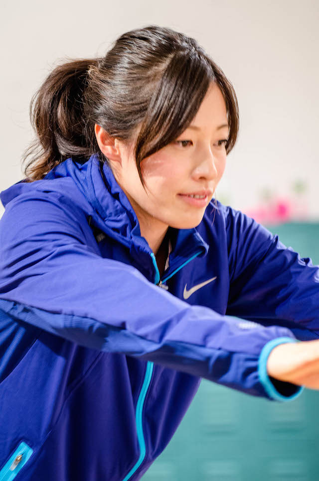 陸上・青木沙弥佳「NIKE WOMEN’S STUDIO」オープンイベント（2015年3月3日）