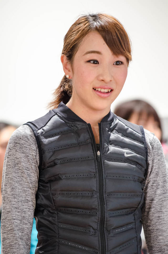 陸上・藤森安奈「NIKE WOMEN’S STUDIO」オープニングイベント（2015年3月3日）