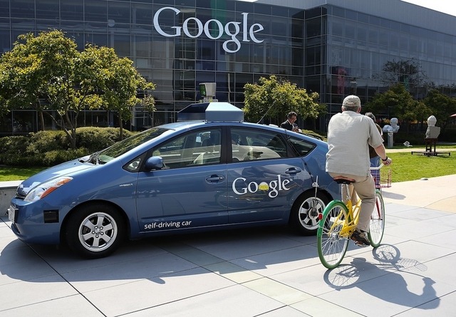米Googleの自動運転自動車のテストカー（2012年）