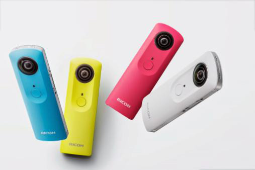 360度全方位動画を撮影できるカメラ、RICOH THETA（リコー・シータ）