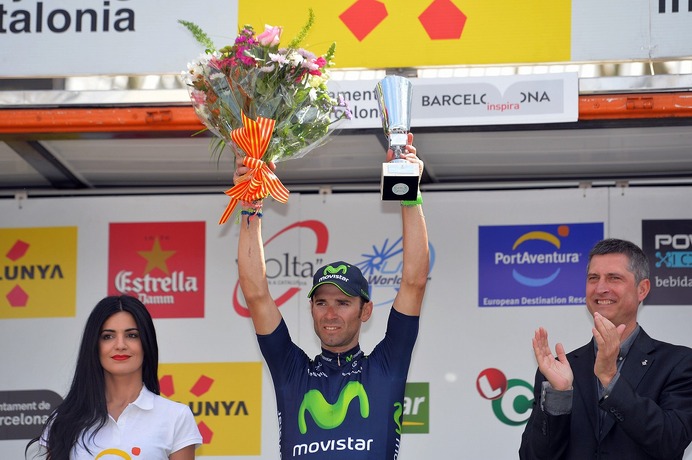2015年カタルーニャ一周第7ステージ、アレハンドロ・バルベルデ（モビスター）が優勝
