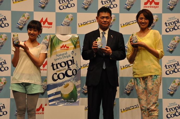 森永乳業 「tropicoco」お披露目イベント