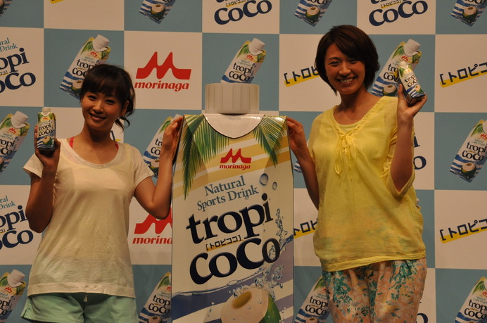 森永乳業 「tropicoco」お披露目イベント