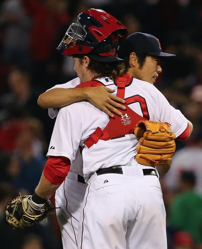 上原浩治（2015年4月14日）（c）Getty Images