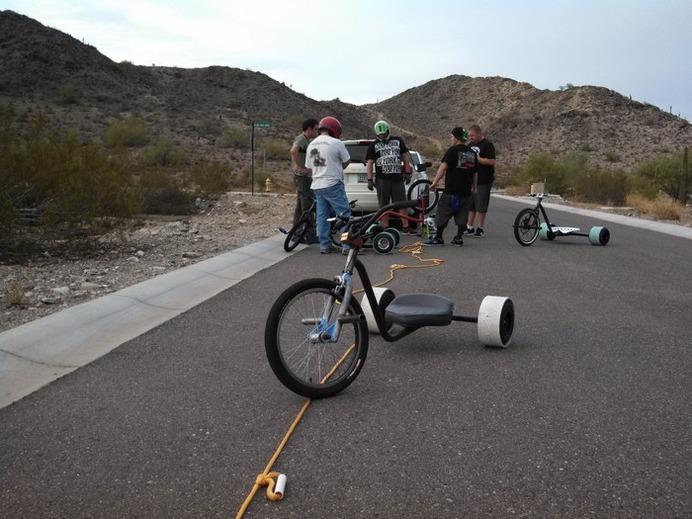 大人のための電動ドリフト三輪車 開発中 2枚目の写真 画像 Cycle やわらかスポーツ情報サイト