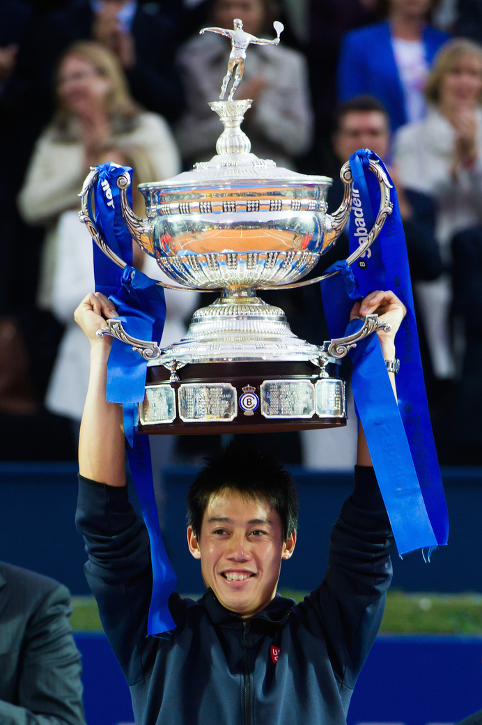 錦織圭がバルセロナ・オープンを連覇（2015年4月26日）