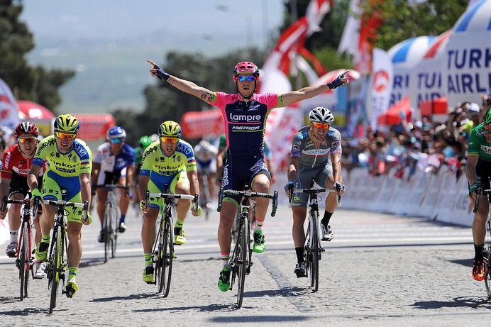 2015年ツアー・オブ・ターキー第5ステージ、サッシャ・モドロ（ランプレ・メリダ）が優勝