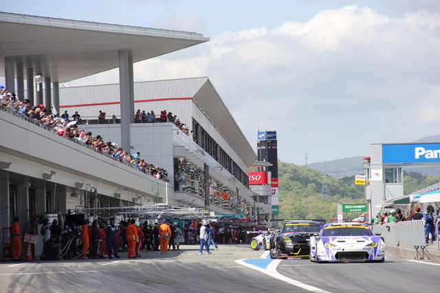 2日間で9万1500人が来場したSUPE GT第2戦