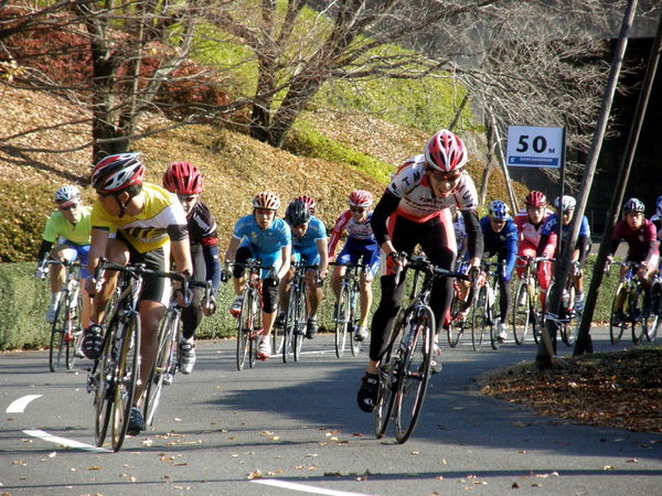 　東京都自転車競技連盟と日本学生自転車競技連盟は12月8、9日、東京都立川市の国営昭和記念公園内で「全日本学生ロードレースシリーズ第8戦・東京昭和記念公園ラウンド」と「第2回東京都クリテリウム大会」を共同開催した。