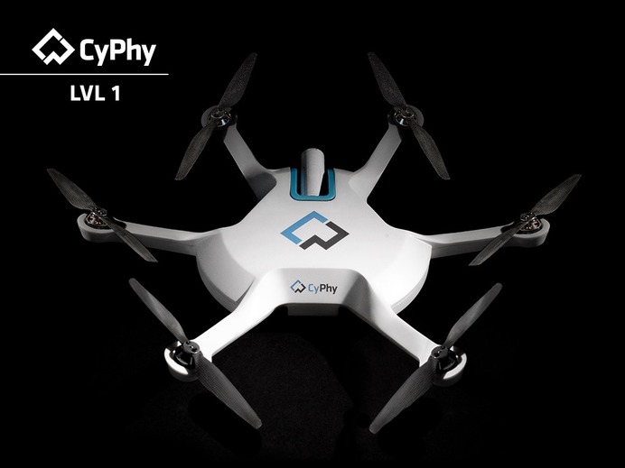 プロ並みの映像が簡単に撮影できるドローン「CyPhy LVL1」が凄そう