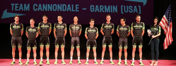 キャノンデール・ガーミン、2015年ジロ・デ・イタリア　チームプレゼンテーション