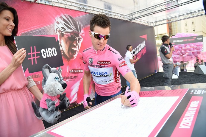 2015年ジロ・デ・イタリア第5ステージ、サイモン・クラーク（オリカ・グリーンエッジ）