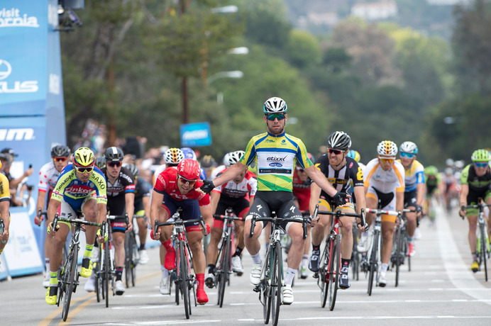 2015年ツアー・オブ・カリフォルニア第8ステージ、マーク・カベンディッシュ（エティックス・クイックステップ）が優勝