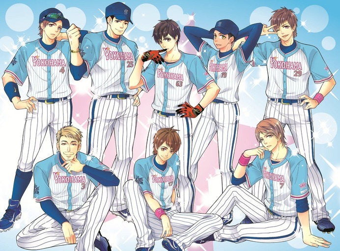 【プロ野球】ベイスターズの選手が少女漫画風イラストに…横浜スタジアムにフォトスポット