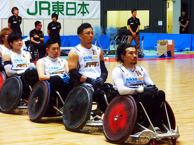 2015ジャパンパラ ウィルチェアーラグビー競技大会（千葉、2015年5月22日）