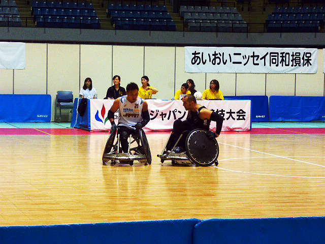 2015ジャパンパラ ウィルチェアーラグビー競技大会（千葉、2015年5月22日）