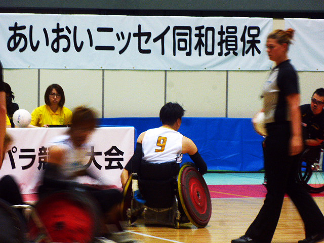 2015ジャパンパラ ウィルチェアーラグビー競技大会（千葉、2015年5月22日）