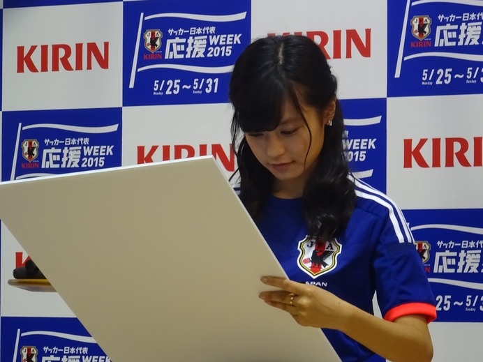 サッカー日本代表応援WEEK2015イベント記者会見