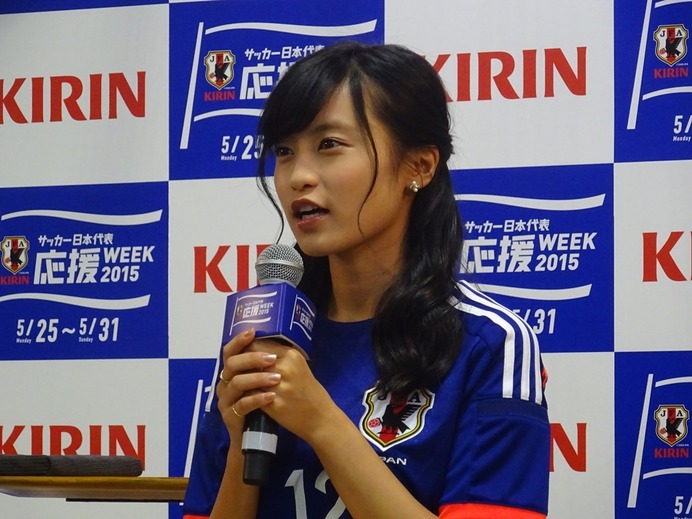 サッカー日本代表応援WEEK2015イベント記者会見