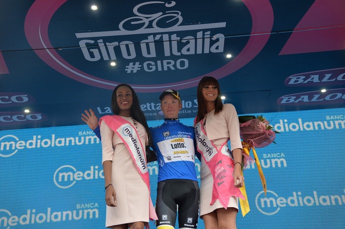 2015年ジロ・デ・イタリア第16ステージ、ステフェン・クルイシュウィック（チームロットNLジャンボ）