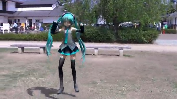 まるで実写？初音ミクが踊る姿がリアルすぎる！…ニコニコ動画