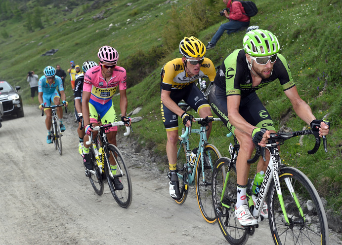 2015年ジロ・デ・イタリア第20ステージ、ライダー・ヘシェダル、ステフェン・クルイシュウィック、アルベルト・コンタドールら