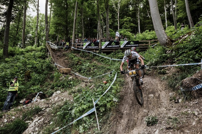 2015年UCI MTBワールドカップ・クロスカントリー第2戦ドイツ男子、ジュリアン・アブサロンが優勝