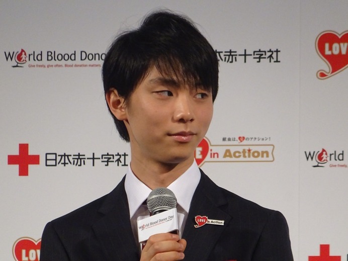 羽生結弦、「軸がずれてる」CM撮影にこだわり…いのちと献血の大切さを考えるイベント